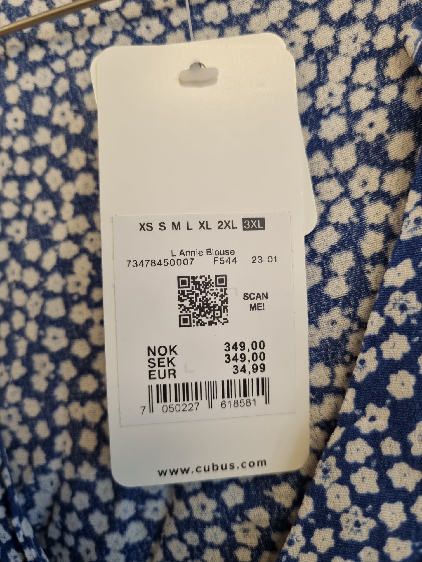 NY! Cubus bluse - 3XL