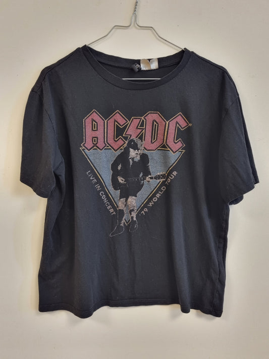 H&M T-skjorte AC/DC - L