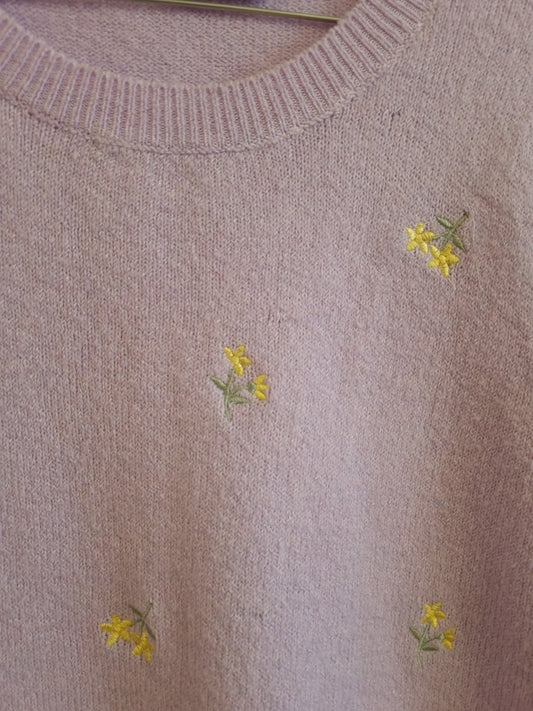 VILA strikket topp - S