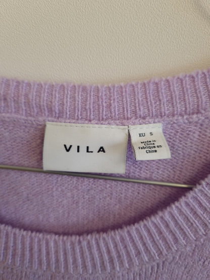 VILA strikket topp - S