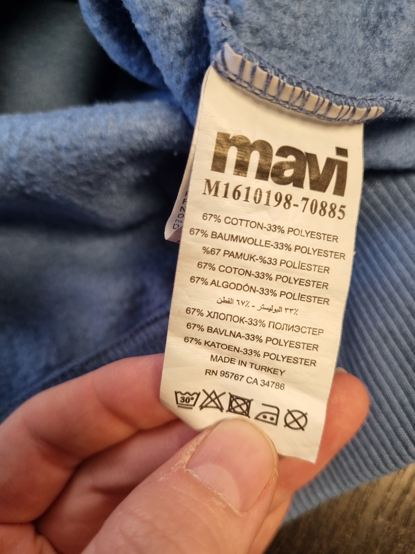 Mavi Collegegenser - S