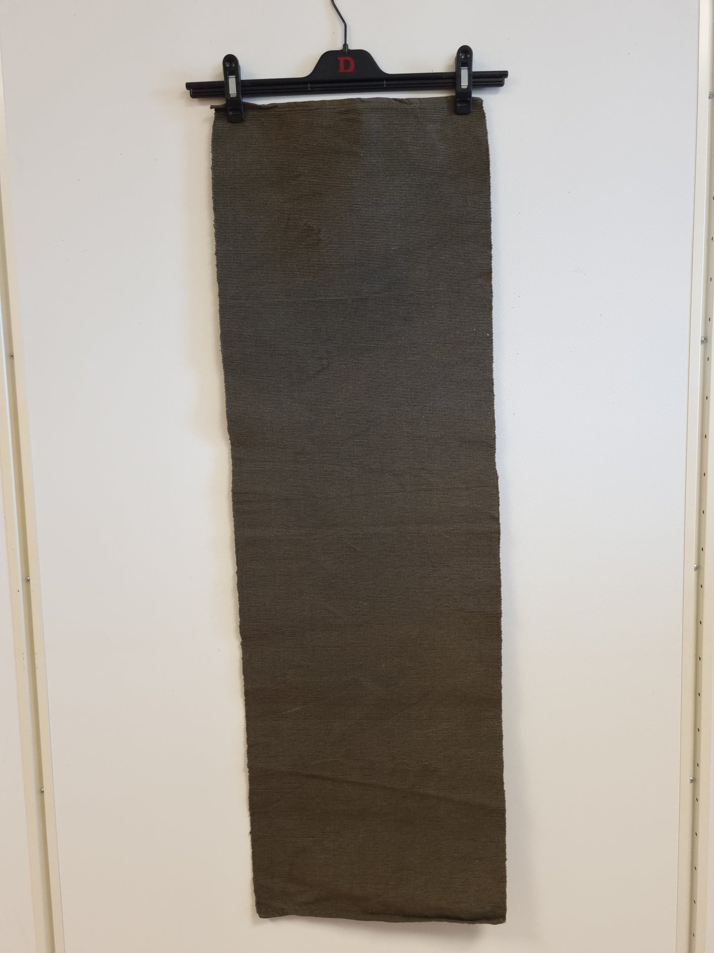 Grønn løper 35x120 cm