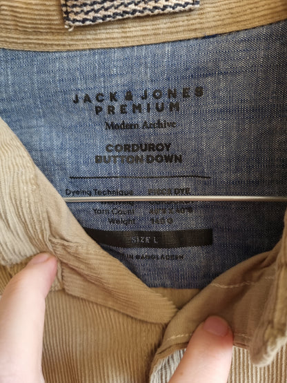 Jack & Jones Premium cordskjorte - L