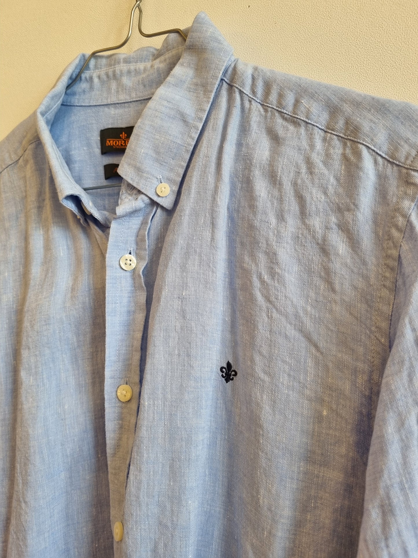 Morris linskjorte - 39/40 (M)