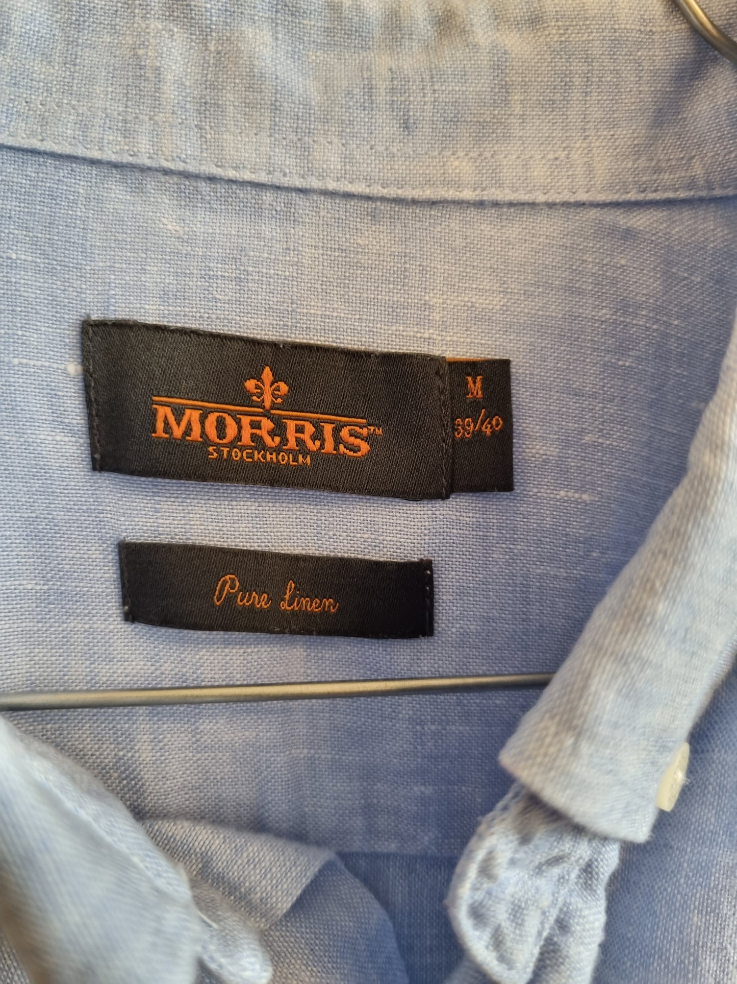 Morris linskjorte - 39/40 (M)