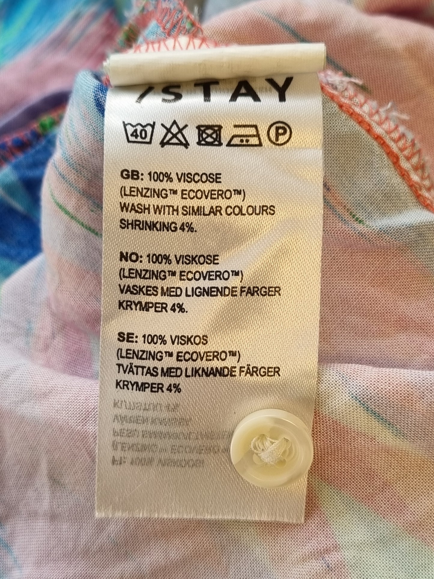 /Stay skjortekjole - S