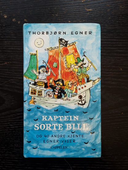 Torbjørn Egner - Kaptein Sortebill visebok