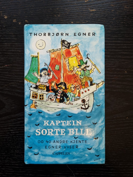 Torbjørn Egner - Kaptein Sortebill visebok