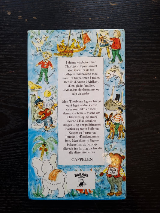 Torbjørn Egner - Kaptein Sortebill visebok