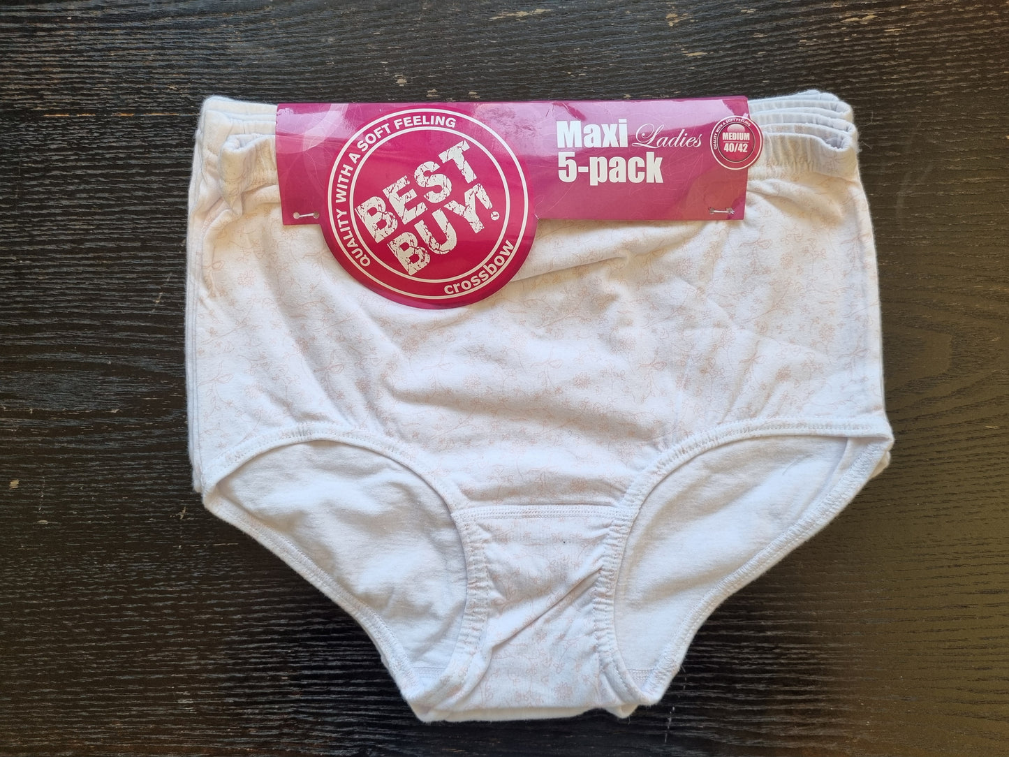 NY! 5 pk maxi truser - M
