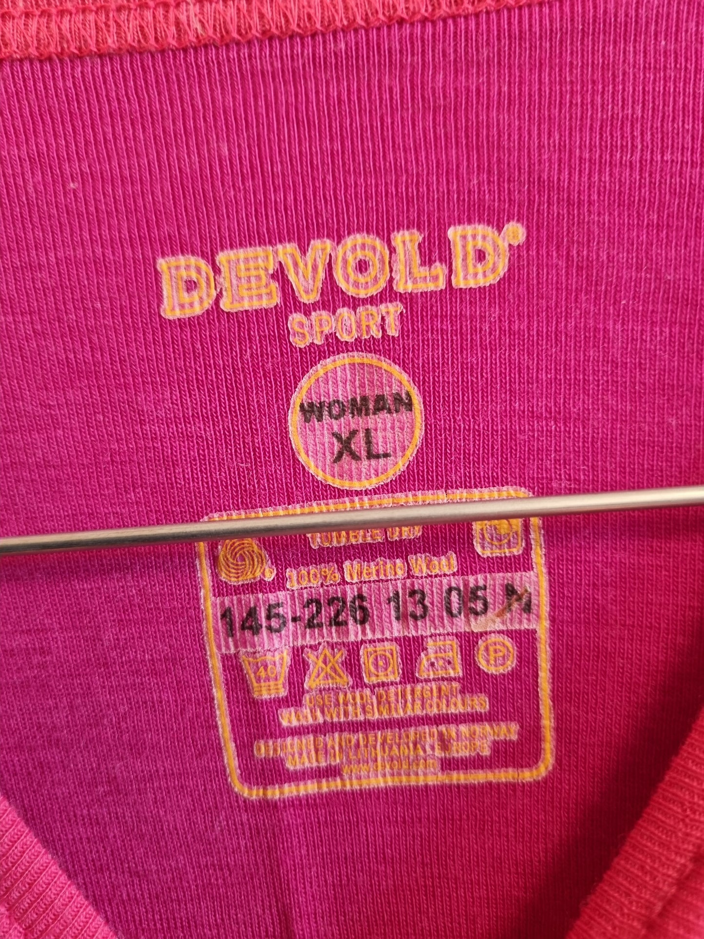 Devold merinoull trøye - XL