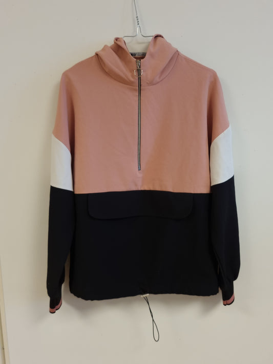 Zara half-zip topp - M