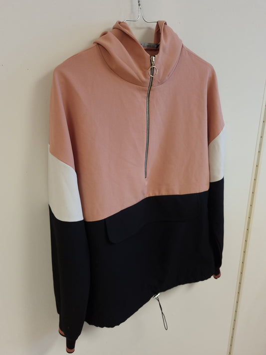 Zara half-zip topp - M