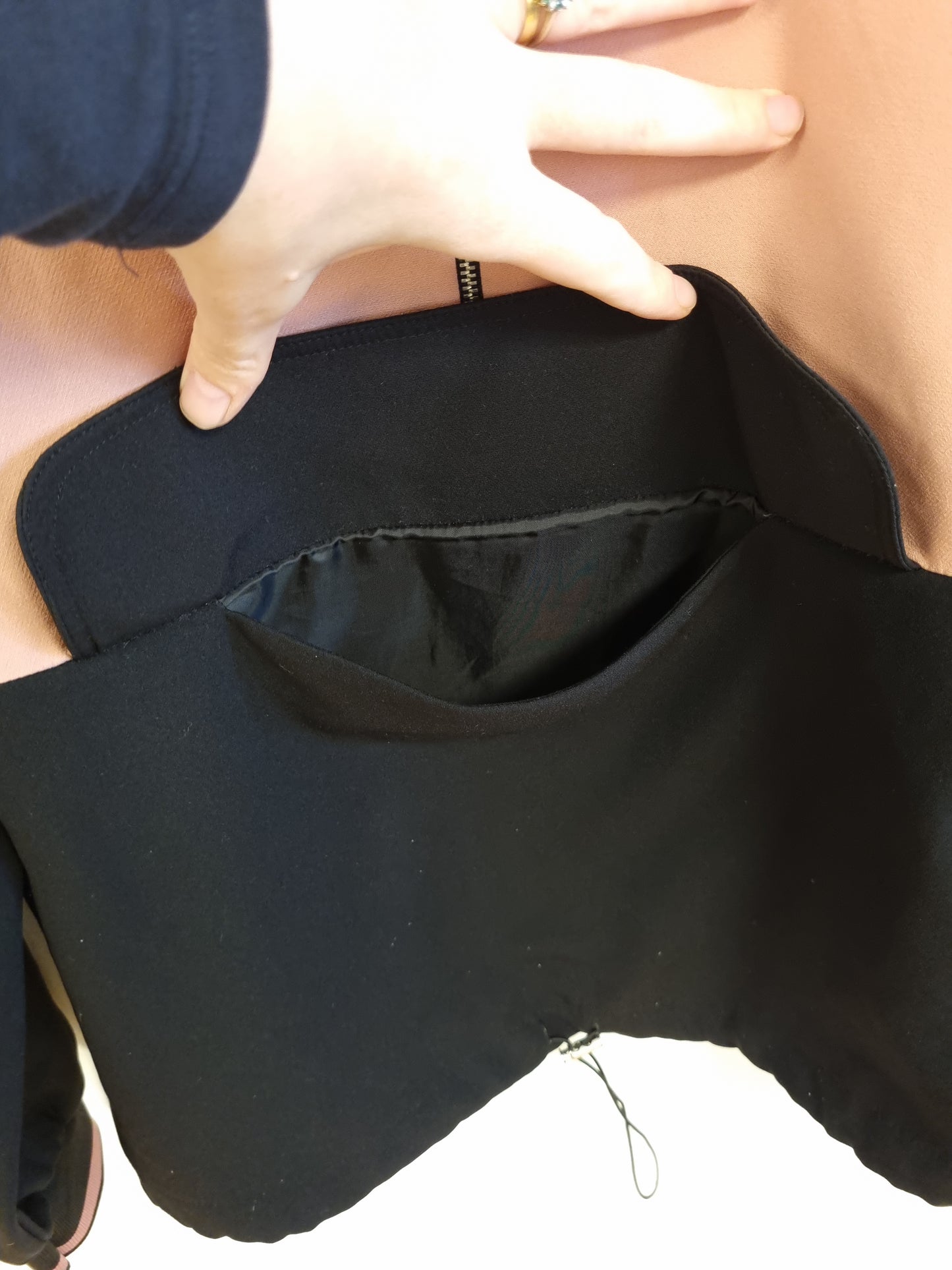 Zara half-zip topp - M