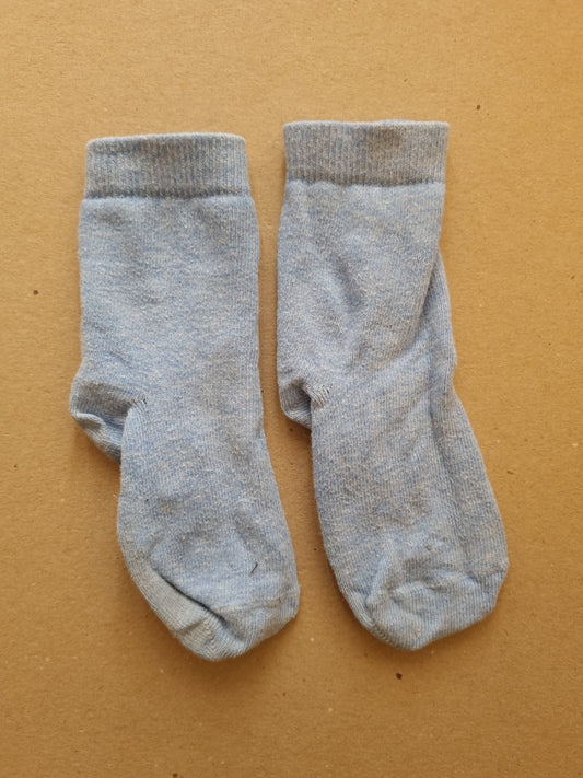 Lyseblå sokker 25-27