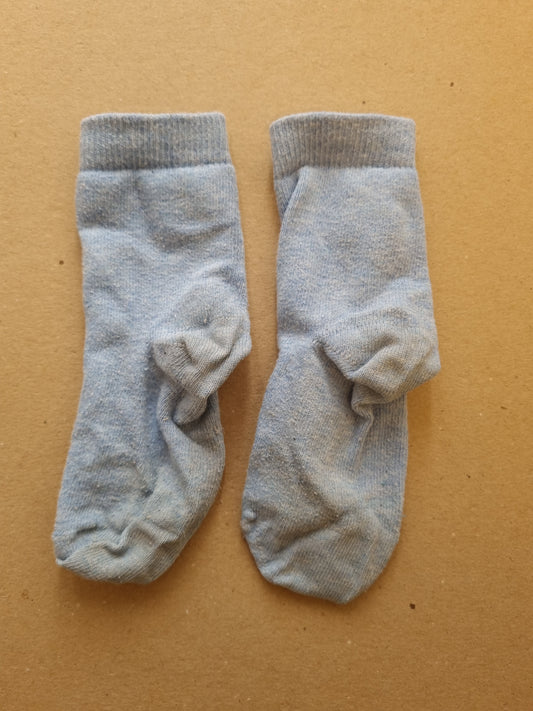 Lyseblå sokker 25-27