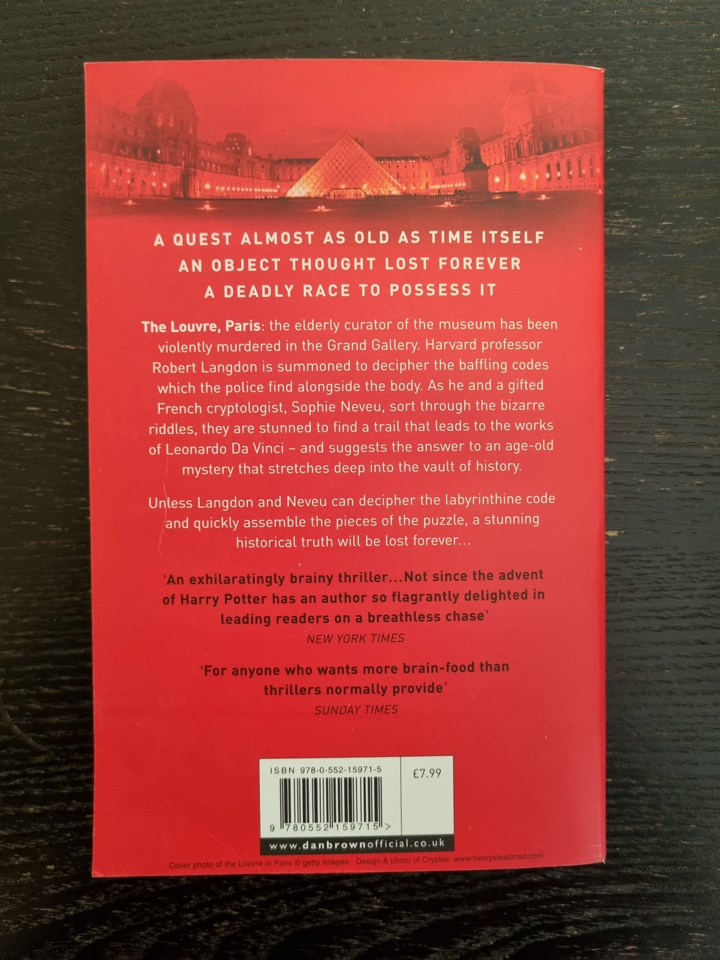 The Da Vinci Code – Dan Brown