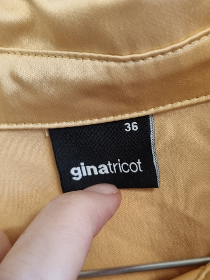 Gina Tricot satengskjorte - S