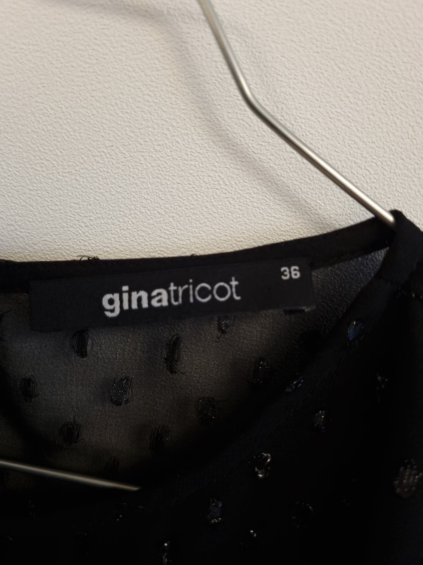 Gina Tricot chiffonkjole - S