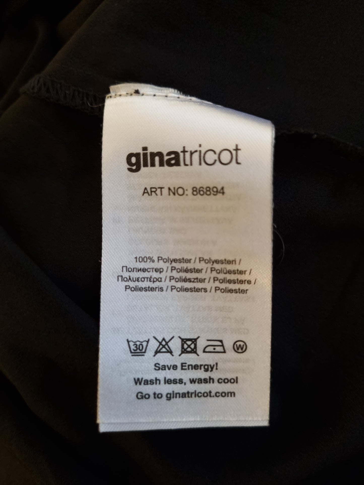 Gina Tricot chiffonkjole - S