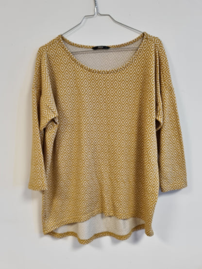 Only mønstret topp - M