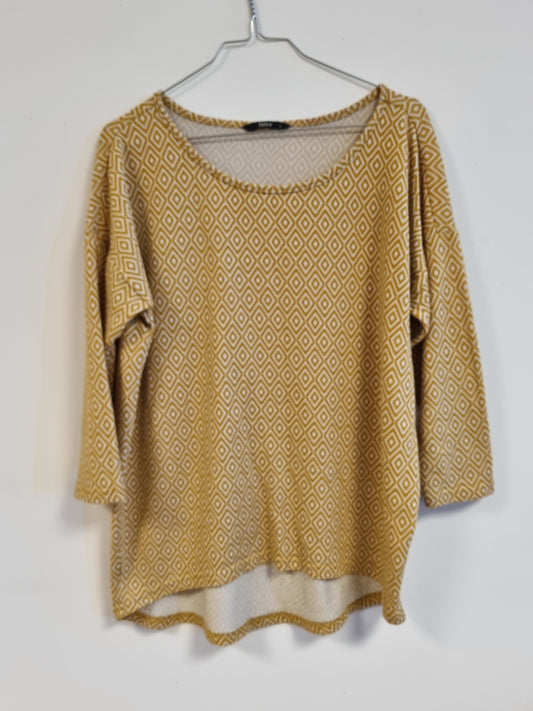 Only mønstret topp - M