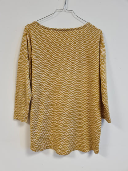 Only mønstret topp - M