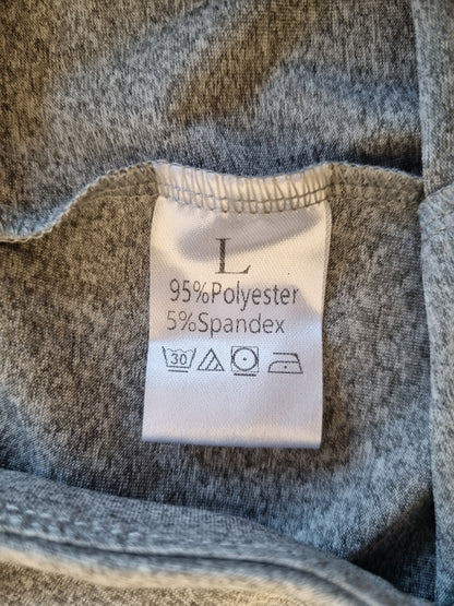 Grå bukse - L
