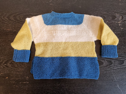 Håndstrikket jakke - 80