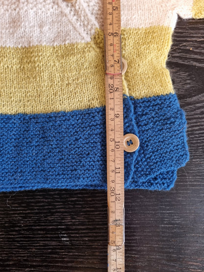 Håndstrikket jakke - 80