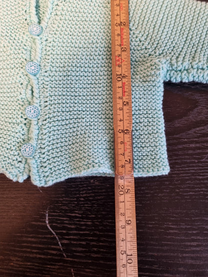 Håndstrikket jakke - 56