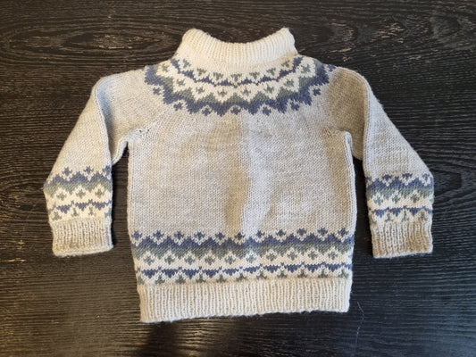 Hjemmestrikket ullgenser - 86