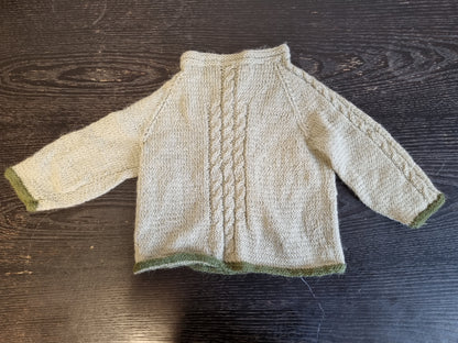 Hjemmestrikket jakke - 86