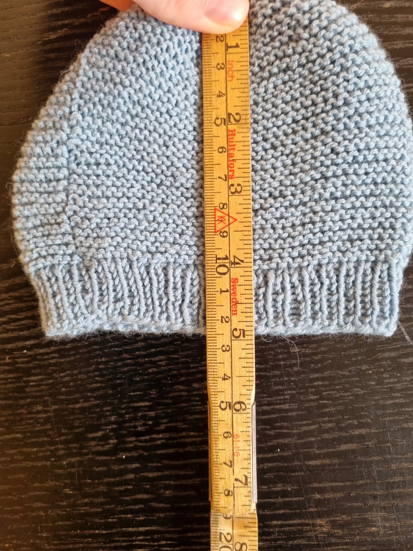 Hjemmestrikket babylue