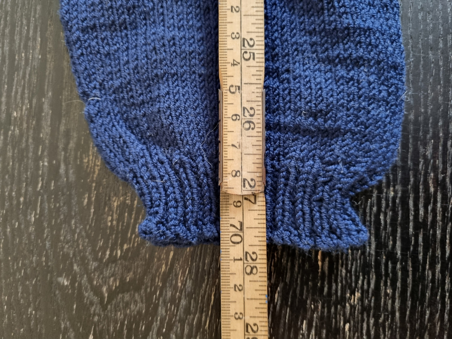 Håndstrikket ulldress - 80