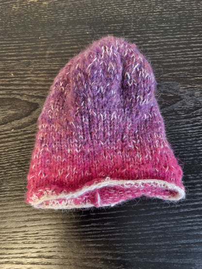 Hjemmestrikket balaclava - 4-8 mnd