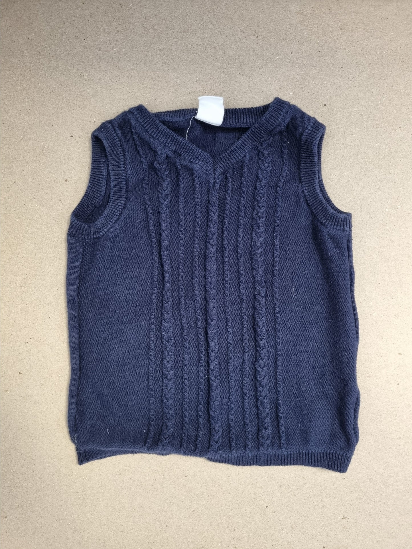 H&M strikkevest - 80