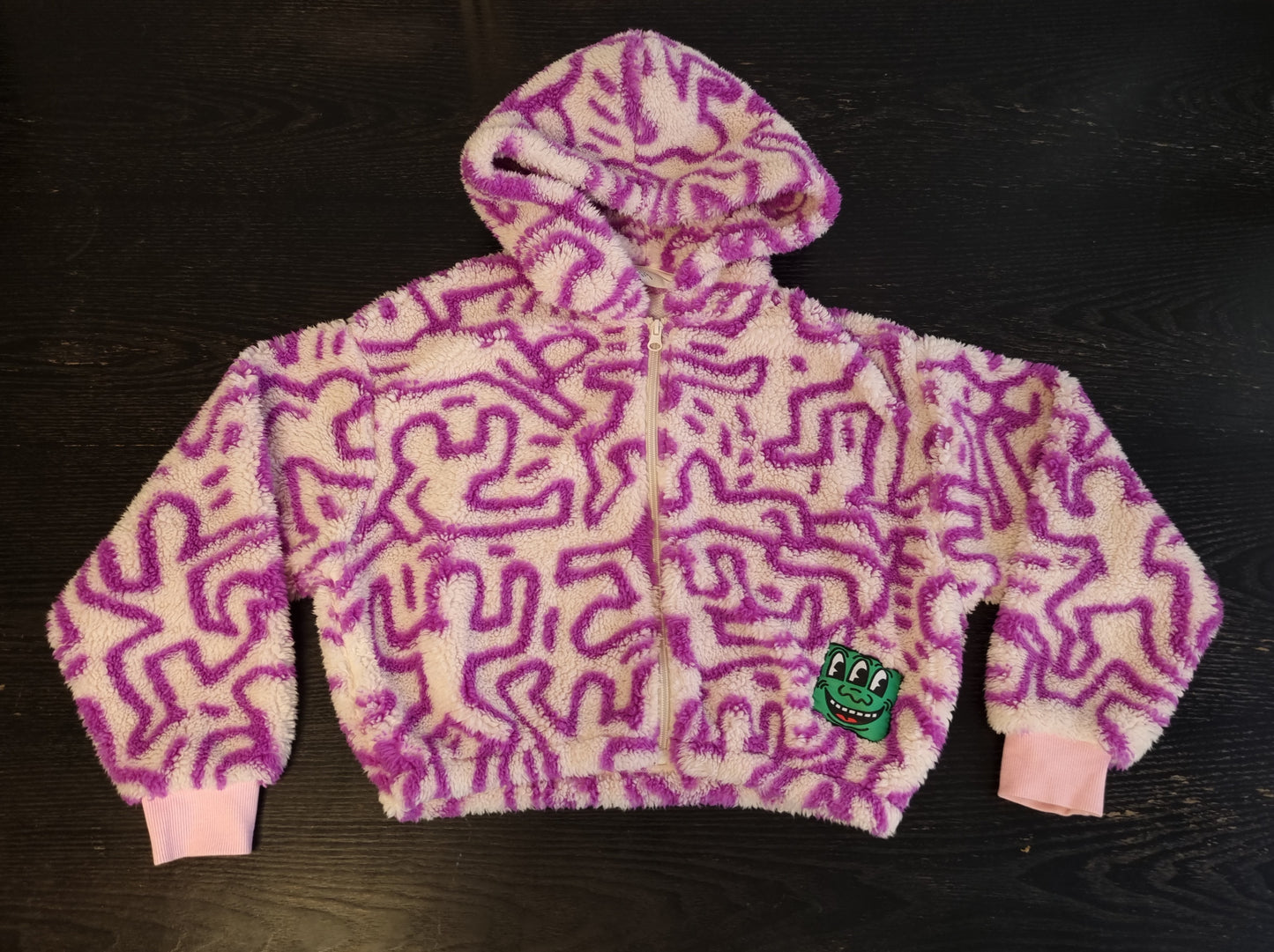 H&M teddyfleece jakke - 146