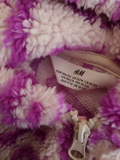 H&M teddyfleece jakke - 146