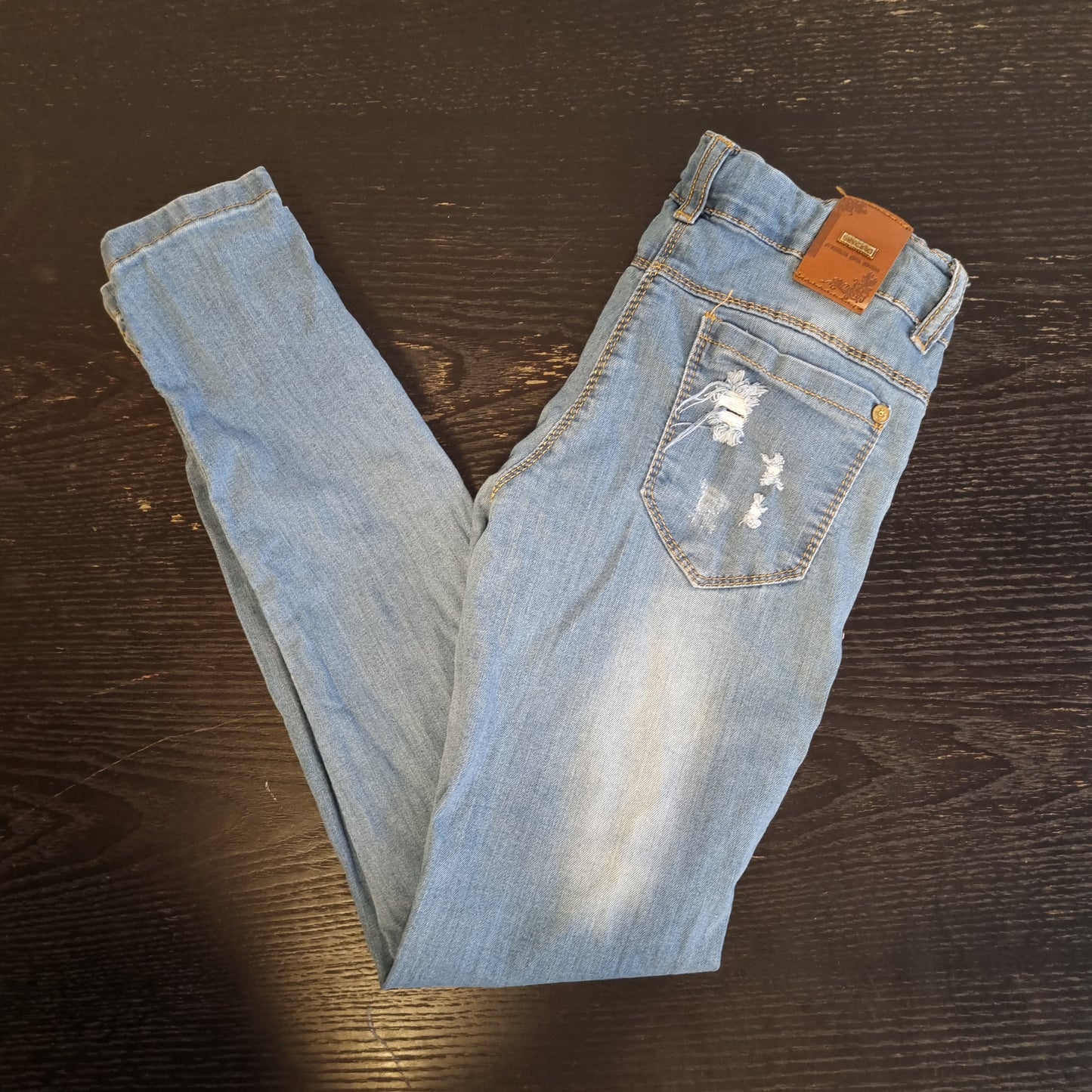 Broderte jeans - 146