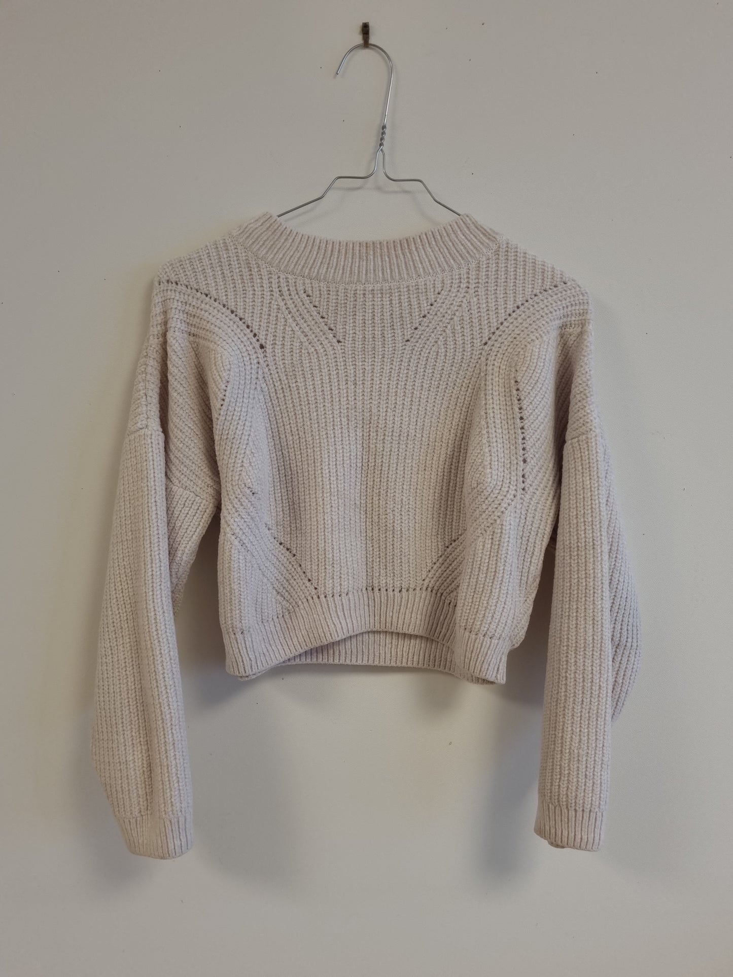 Cropped strikkegenser - 146