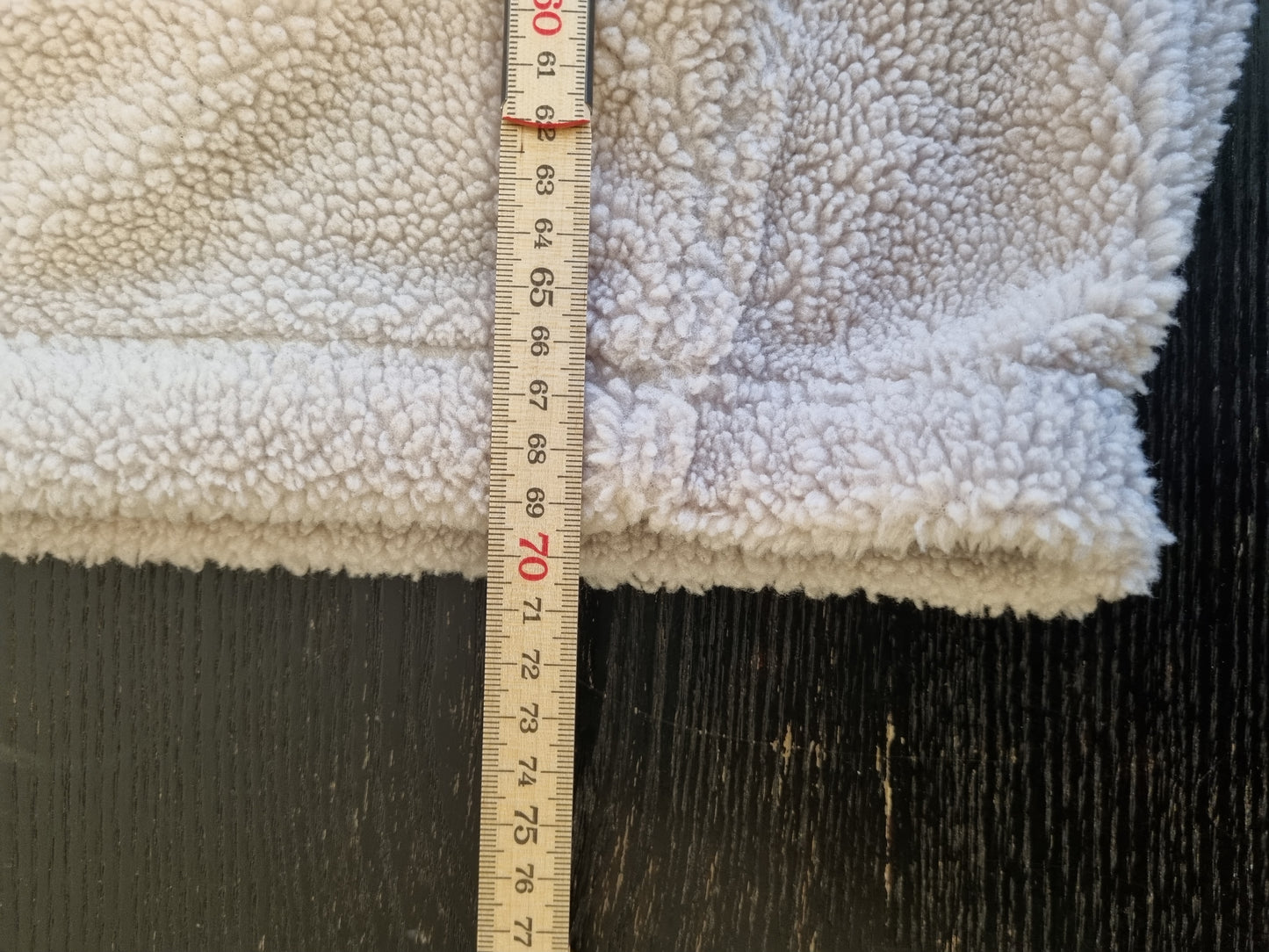 H&M teddyfleece hoodie - S