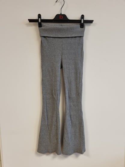 Lindex ribbestrikket flarebukse - 146