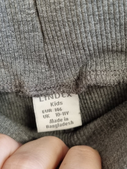 Lindex ribbestrikket flarebukse - 146