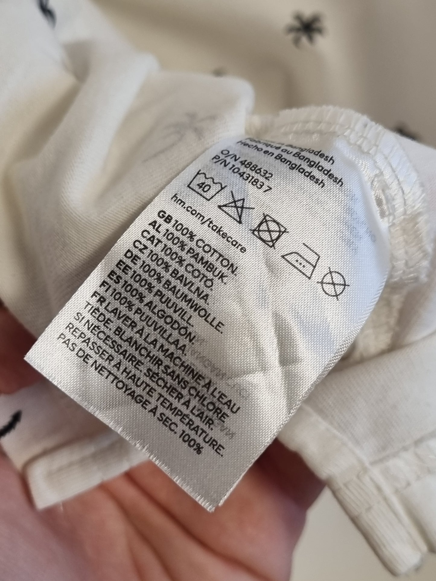 H&M poloskjorte - L