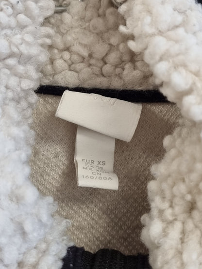 H&M teddyfleece jakke - XS