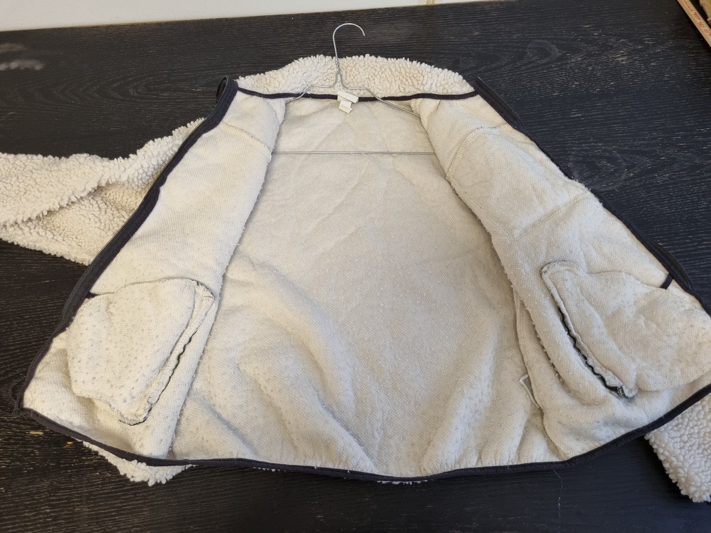 H&M teddyfleece jakke - XS