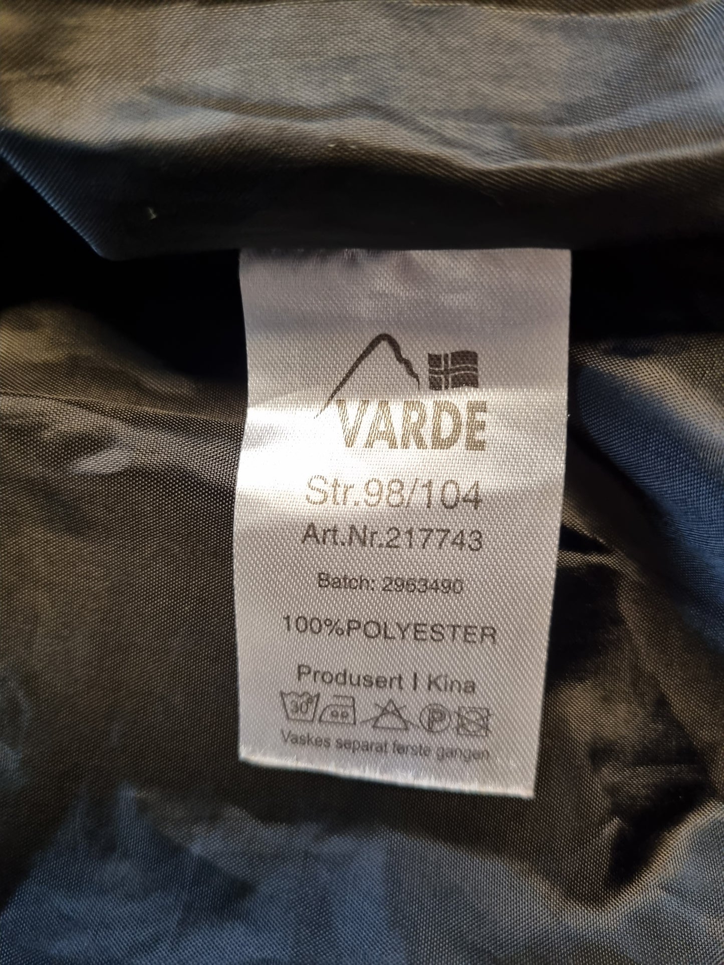 Varde jakke - 98/104