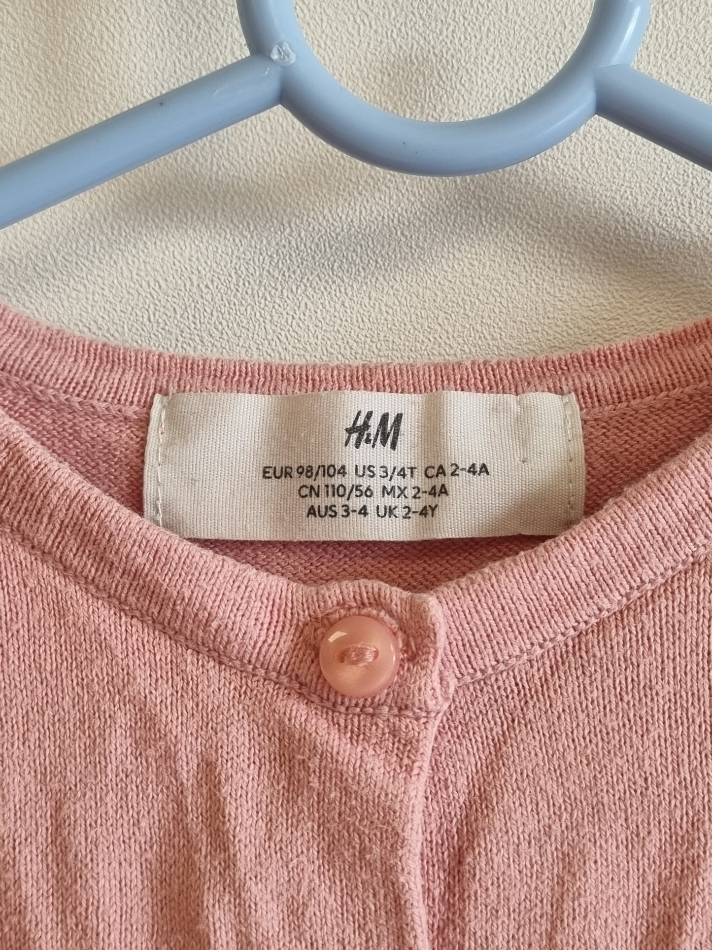 H&M cardigan 98/104
