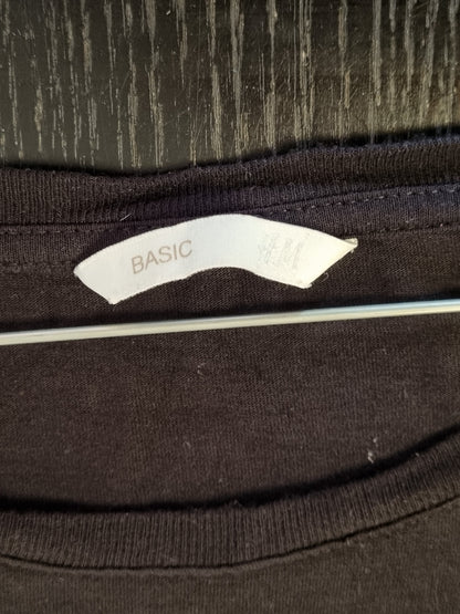 H&M basic t-skjorte - L